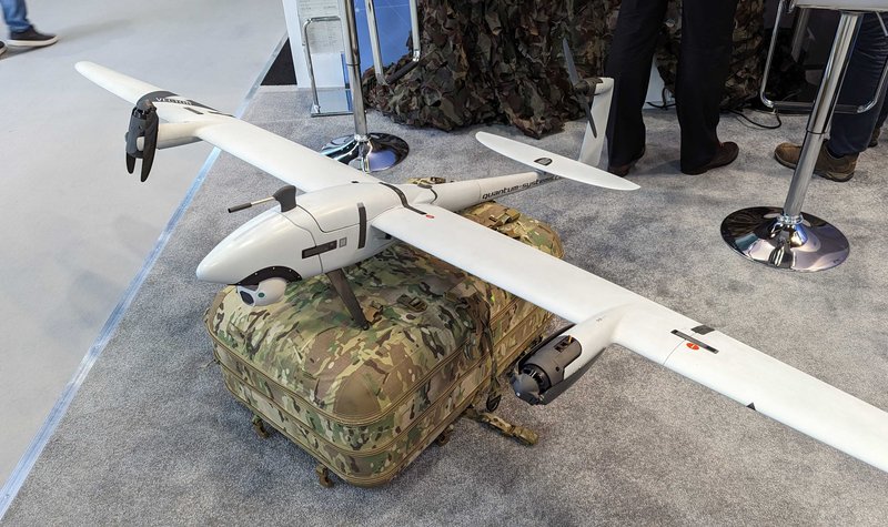 IDEX 2023: Quantum Systems drone proves popular in Ukraine