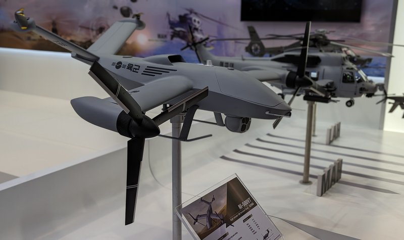 IDEX 2023: KAI showcases developmental tiltrotor UAV