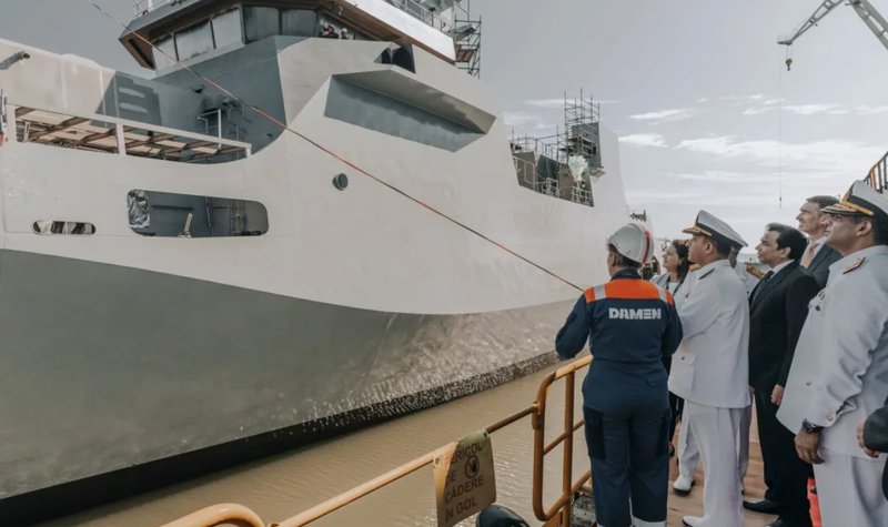Pakistan Navy renewal gathers pace as new OPV launched