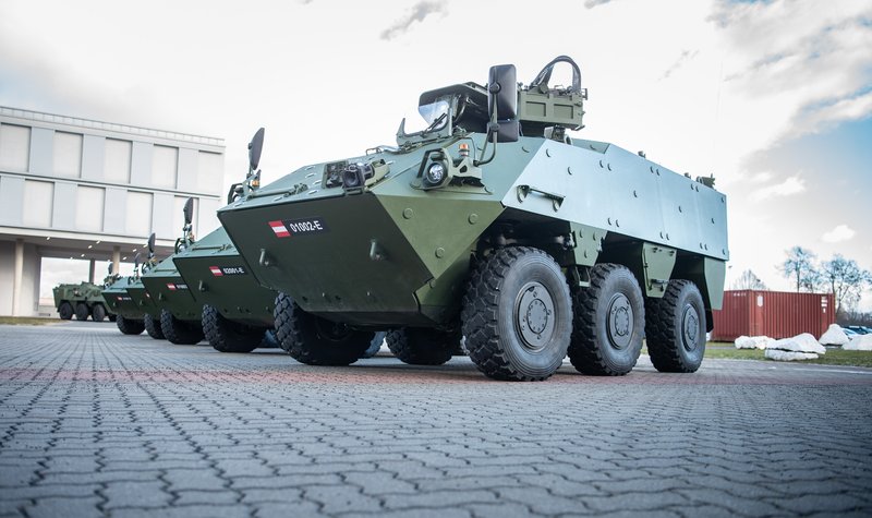Austria reaches halfway mark in Pandur Evolution delivery programme