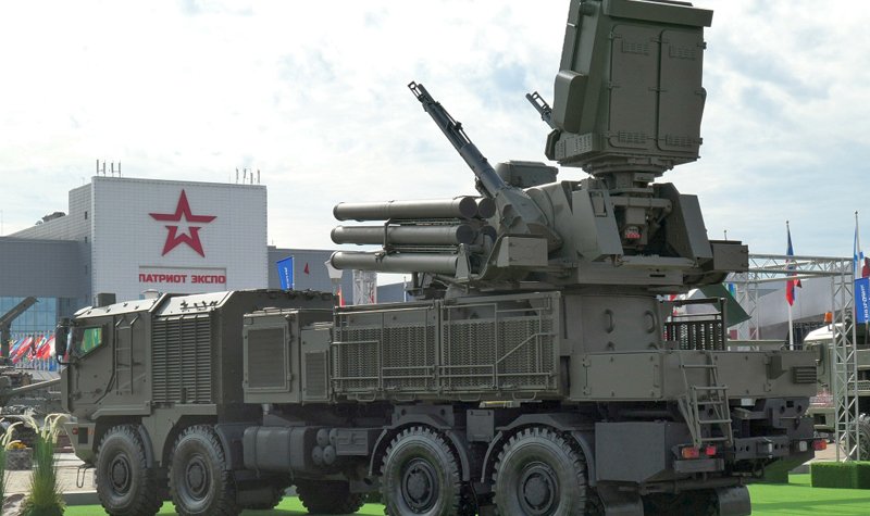 Russia's new mobile air defence system revealed