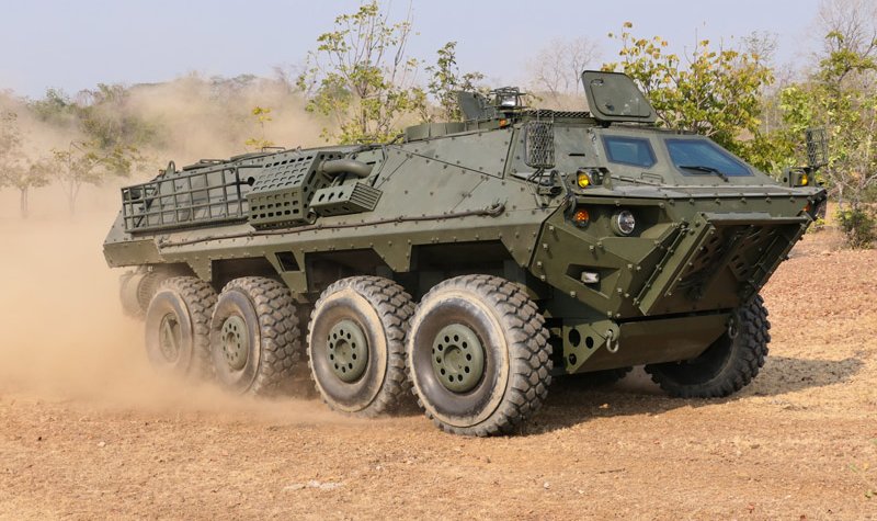 First R600 APCs are accepted by Thai marines