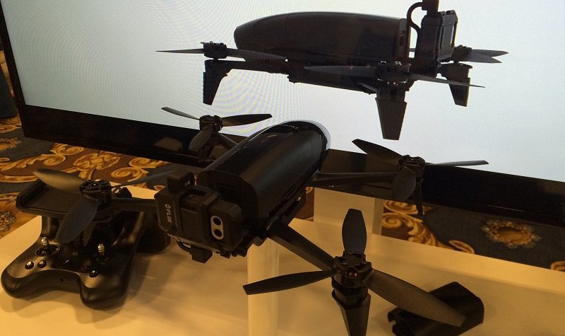 Commercial UAV Expo 2017: Parrot introduces two new applications