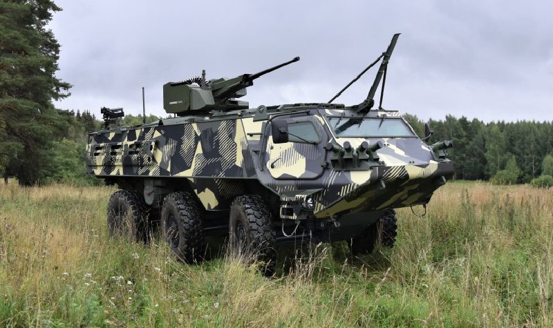 New Latvian APCs receive information systems