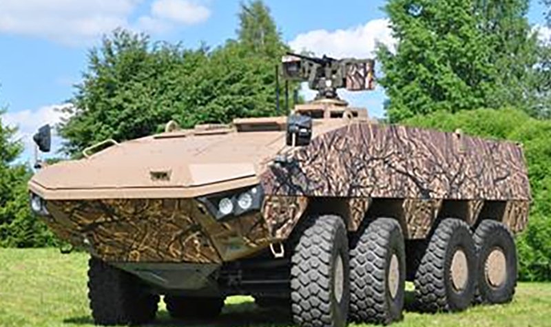 Patria sends AMV XP for Japanese tests