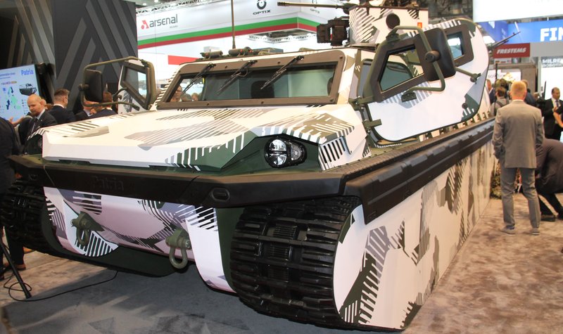 Patria reveals FAMOUS tracked vehicle