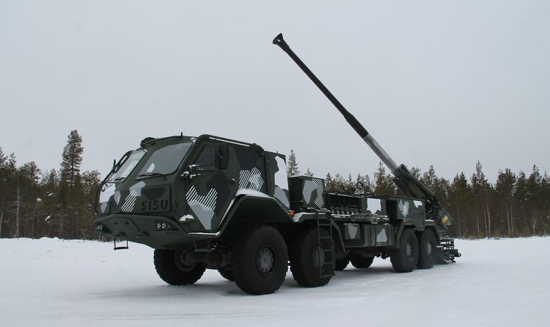 Patria unveils new 155mm artillery system with Ukraine war in mind