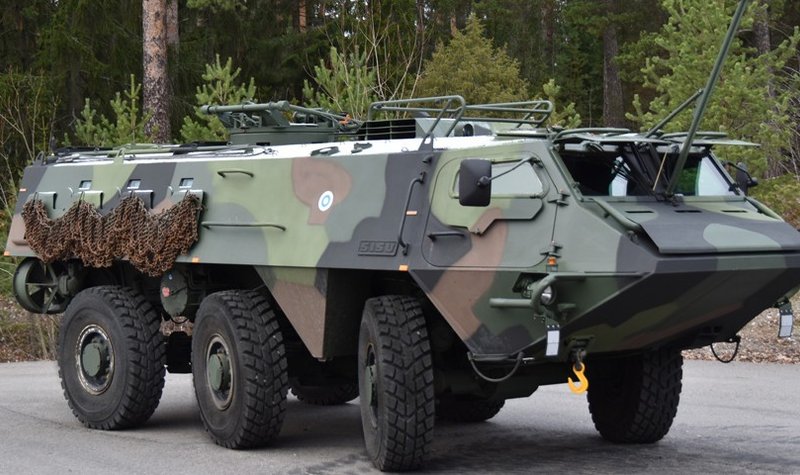 Patria extends life of Finnish Army armoured vehicles to maintain key capability