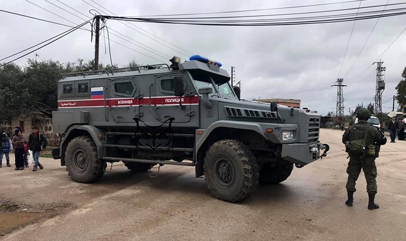 Russian redcaps put Patrol on the road