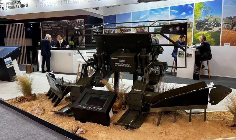 Eurosatory 2022: Pearson unveils VECTOR minefield breaching capability