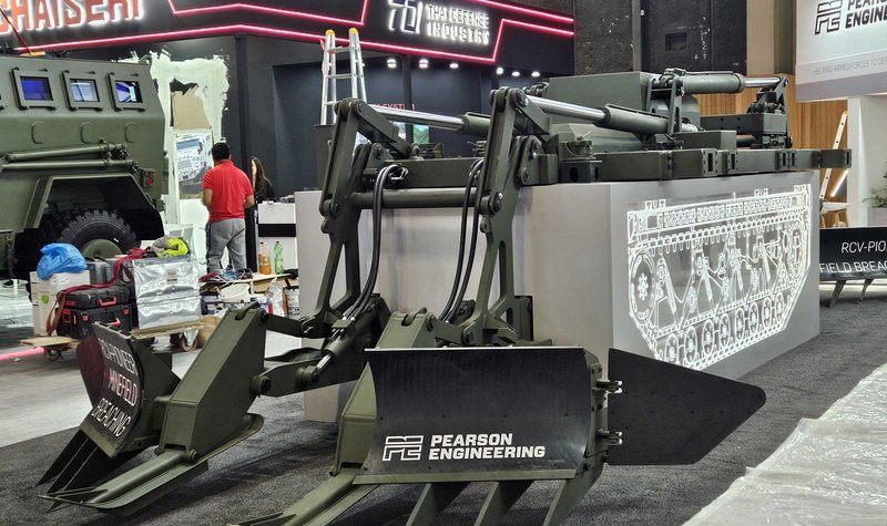 Pearson Pioneer remote minefield breaching system set for trials with NATO countries