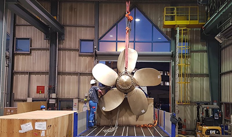 French Navy enters new territory with propeller technology