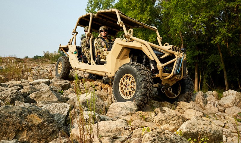 DSEI 2021: Polaris puts MRZR Alpha on show
