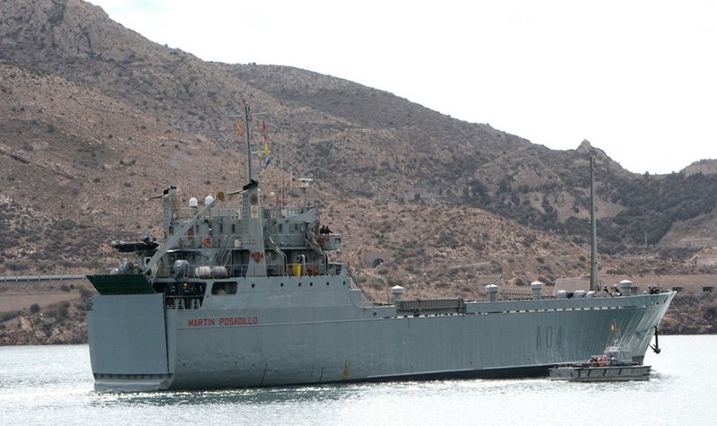 Spain seeks new naval logistics vessel
