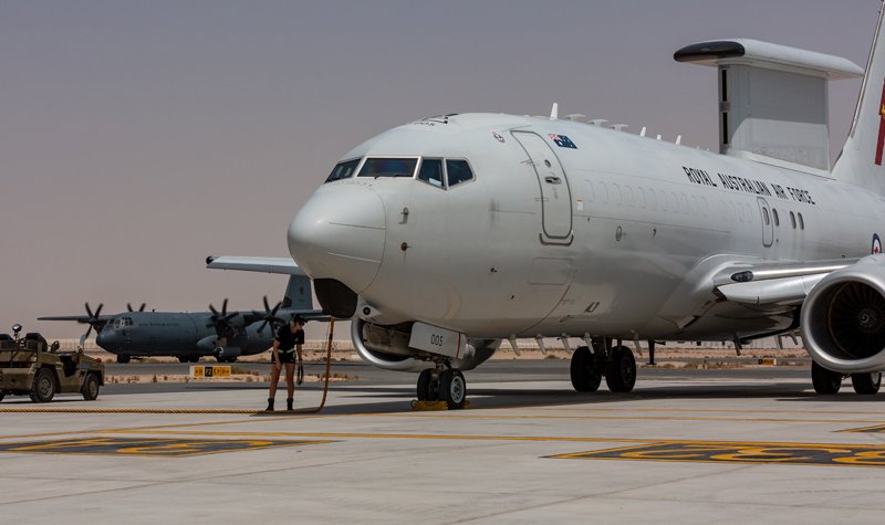 RAAF E-7A Wedgetail deploys to Middle East