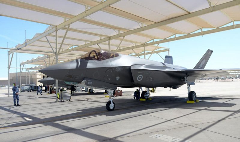 Australia receives F-35A training equipment