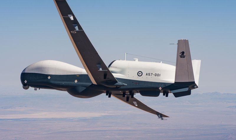 Australian Triton takes to the skies