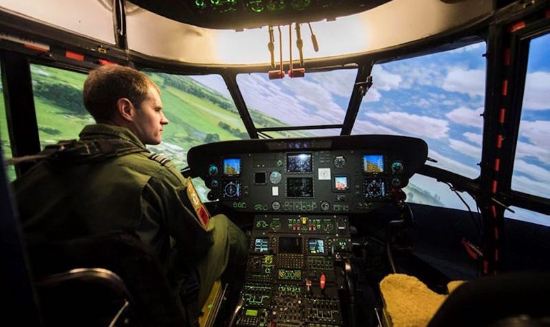 UK MoD extends CAE helicopter training