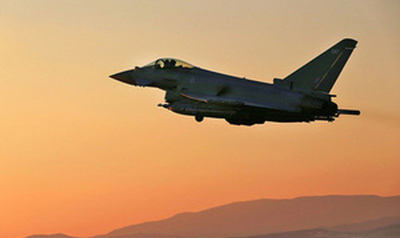 RAF Typhoons strike Daesh targets in Iraq