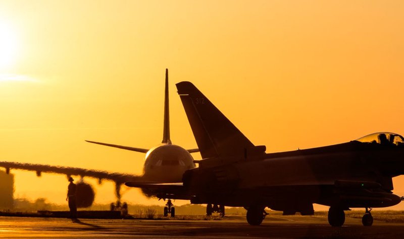 RAF Typhoons conduct more air strikes in Iraq