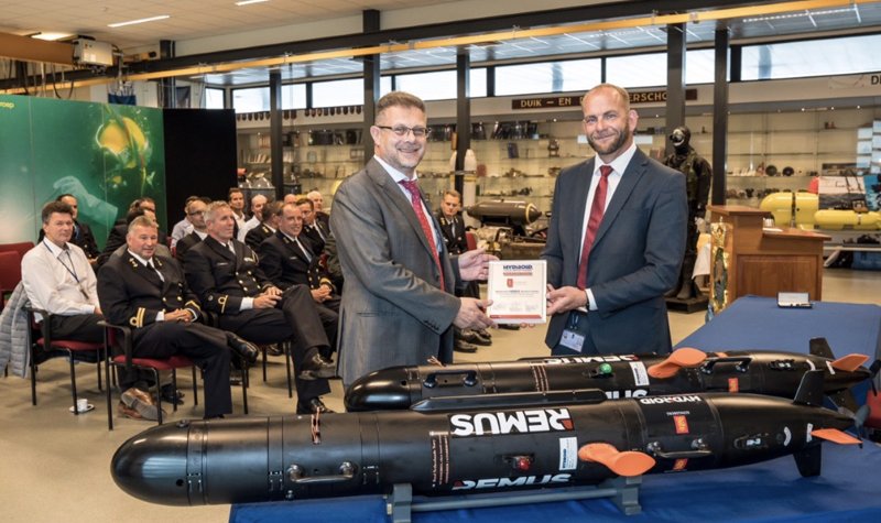 Netherlands navy recognised as Remus service centre