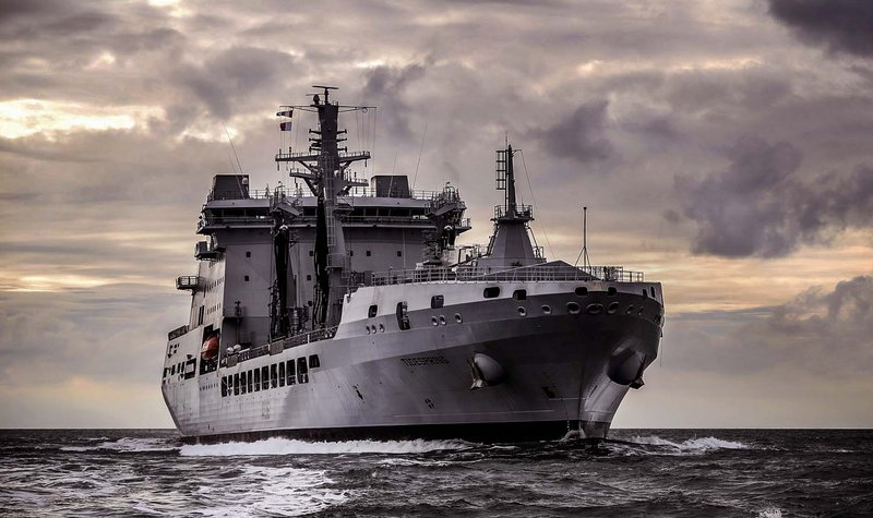 RN shadows seven Russian warships off UK coast