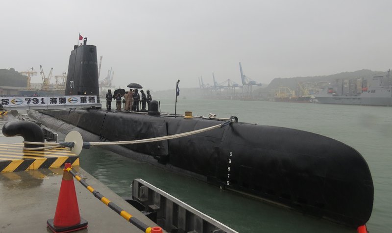 Taiwan upgrades old submarine ahead of new-build project