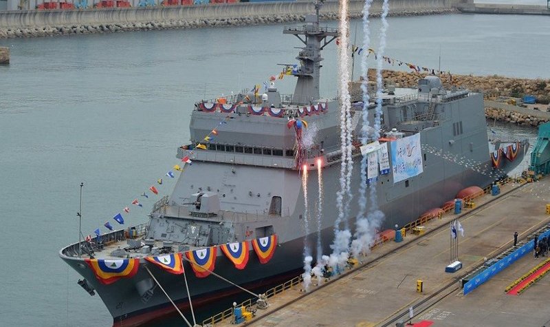 Hyundai launches South Korean training ship
