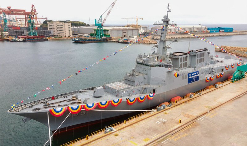 South Korea launches first KDX-III Batch 2 destroyer