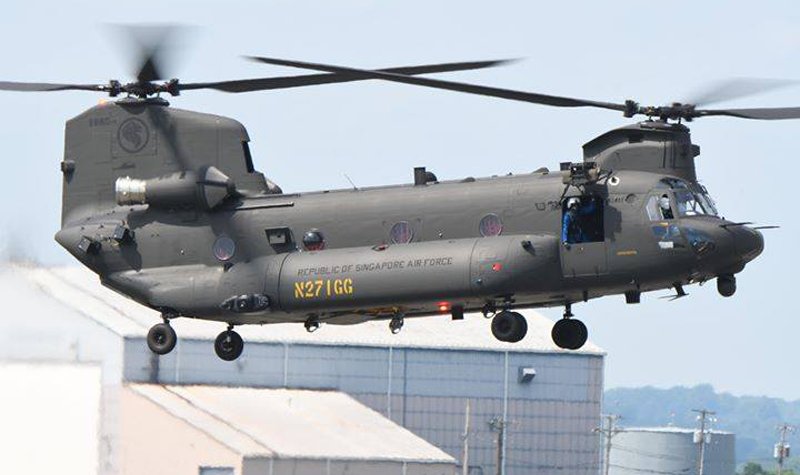 Details emerge of CH-47Fs for Singapore