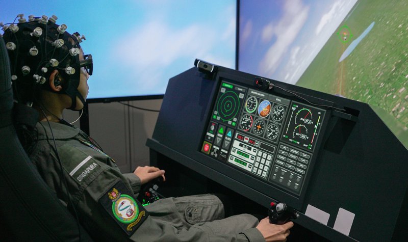 Singapore air force pursues behavioural sciences and VR