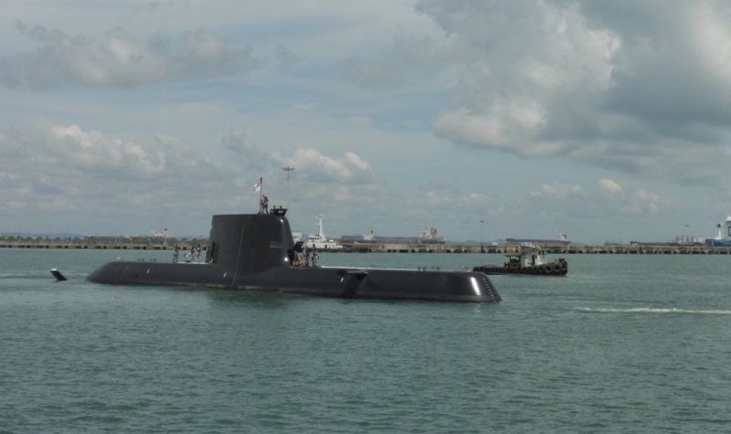 Singapore receives first Invincible-class submarine