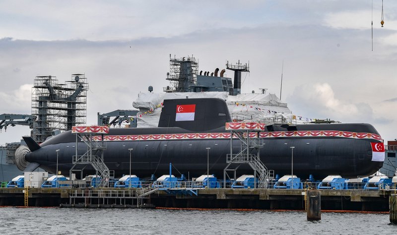 Singapore launches fourth and final Type 218SG submarine