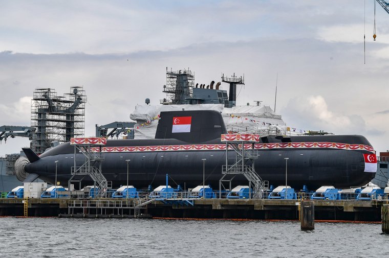 Singapore launches fourth and final Type 218SG submarine - Vimarsana News