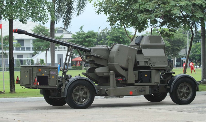 Thai army inducts Skyguard AA system