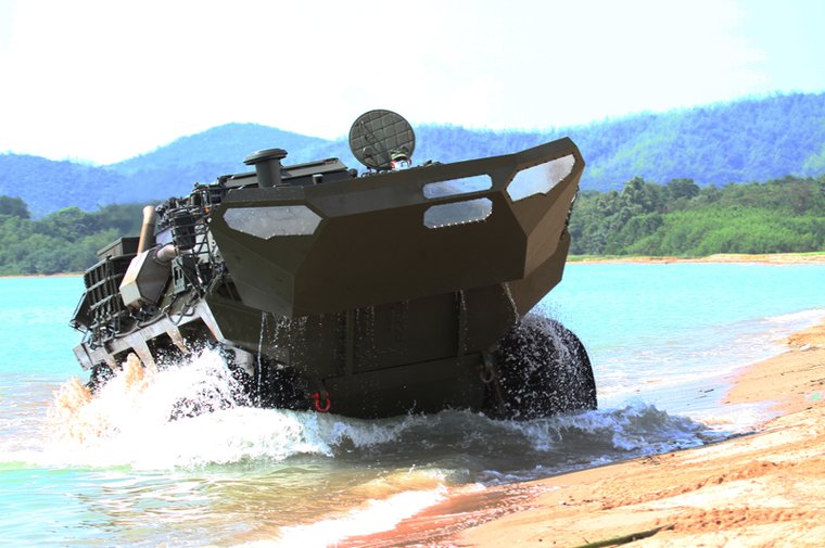 Thai navy inducts first Panus R600 APCs into service - Vimarsana News