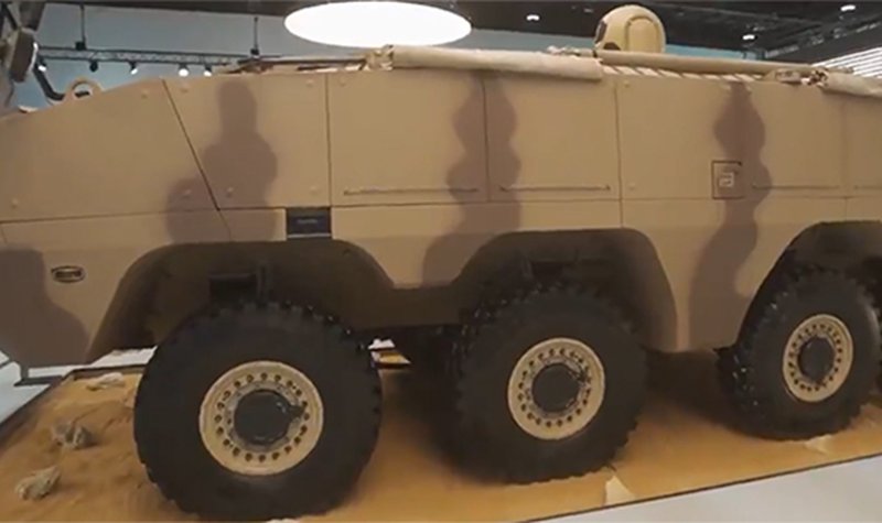 IDEX 2021: Al Jasoor launches Rabdan 6x6 and embeds laser with 8x8 vehicle