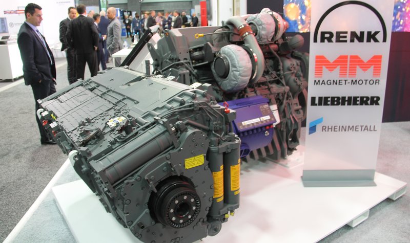 Renk chases fuel savings with hybrid power pack