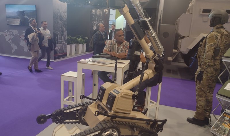 DSEI 2023: Irish company Reamda develops upgradeable dual-use Casur UGV
