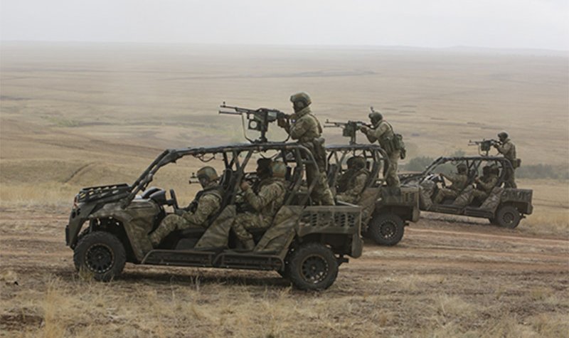 Exercise reveals Russian special forces vehicles