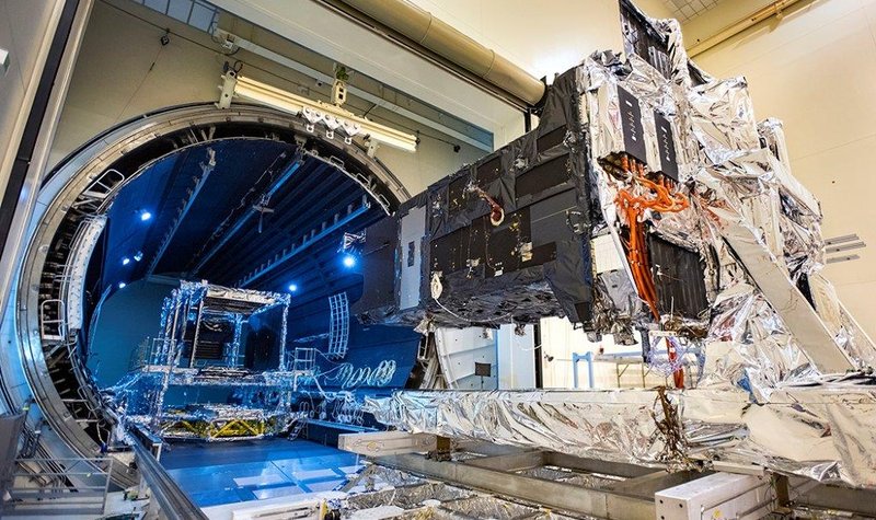 SBIRS Geo-5 Space Vehicle begins TVAC testing