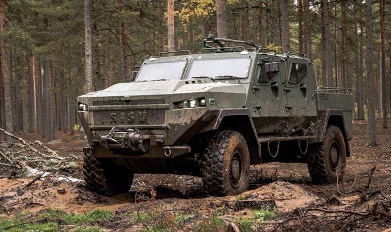SISU 4x4 includes Texelis axles