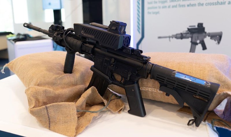 Singapore tests Smash rifle fire control system