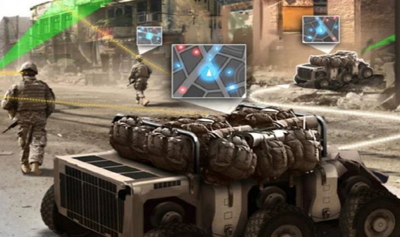 Four selected for US Army cargo carrying robots