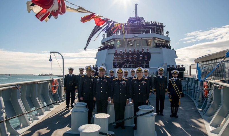 Pakistan bulks up with Romania-built corvettes