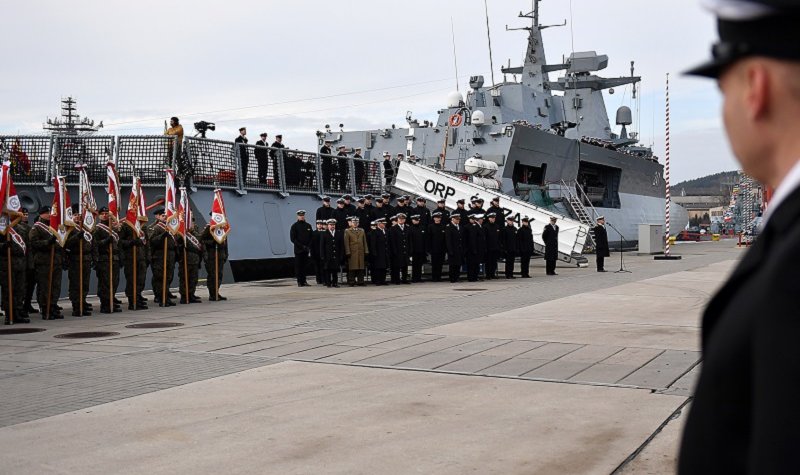 ORP Slazak enters service with the Polish Navy