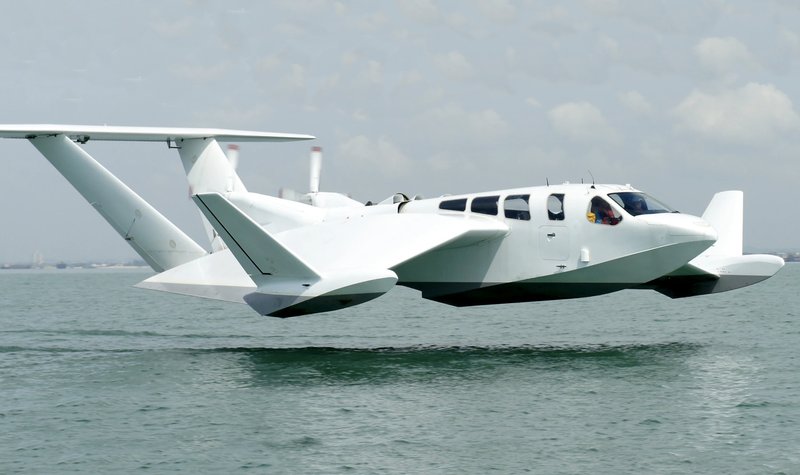 ST Engineering eyes military applications for Airfish 8 WIG craft