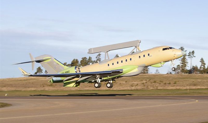 Saab’s second GlobalEye completes maiden flight
