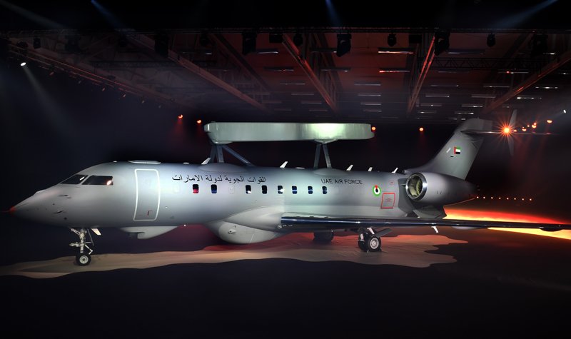 Saab rolls out first GlobalEye destined for UAE