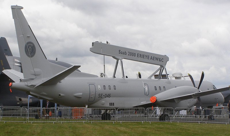 Saab to provide more Erieye AEW&C aircraft